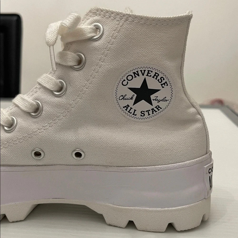 CONVERSE ALL STAR HIGH TOP SNEAKERS WOMENS SIZE 5.5 - Picture 4 of 13